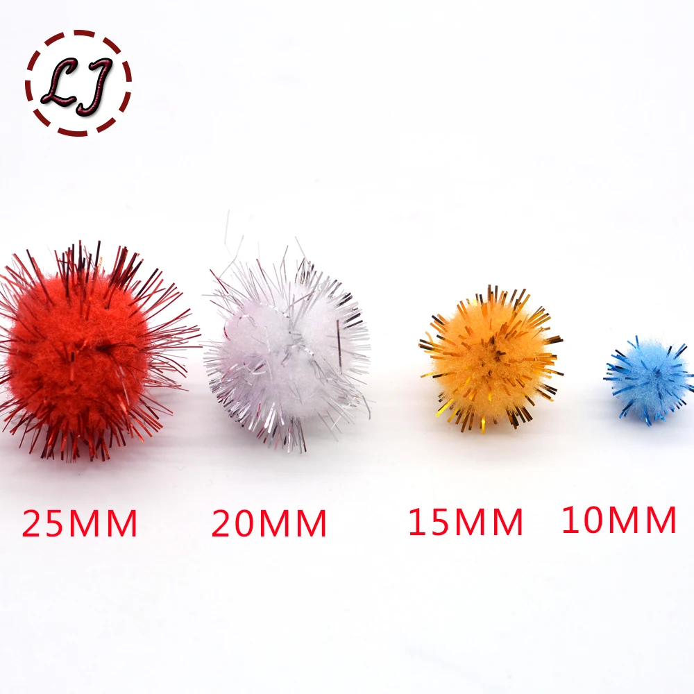 Помпон из полиэстера 20 шт./лот 25 мм | Дом и сад