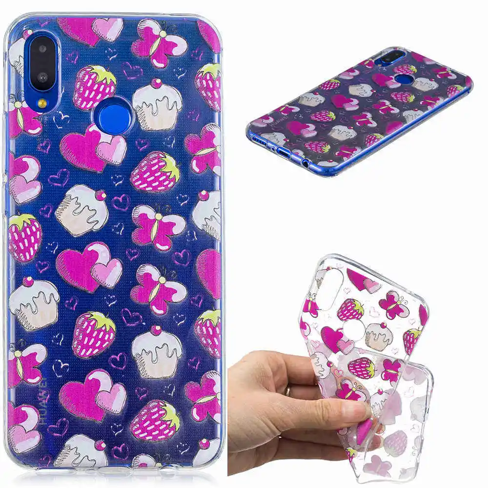 FGHGF для huawei nova 3 i tree leaf cat бабочка цветок девушка панда Медведь лошадь мультфильм