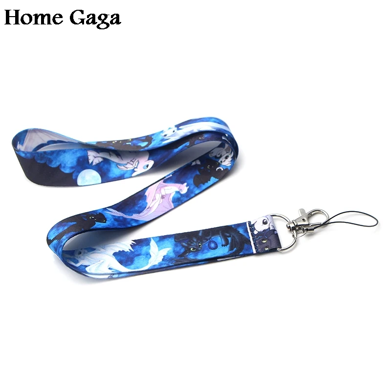 Homegaga Как приручить дракона беззубый Дракон легкий яростный брелок ремень-лента шейный ремень держатель телефона ожерелье D1744