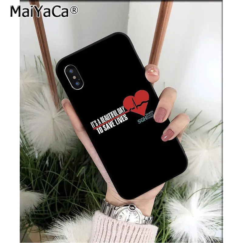 MaiYaCa медицинский клиент высокого качества чехол для телефона для Apple iPhone 8 7 6 6S Plus X XS MAX 5 5S SE XR