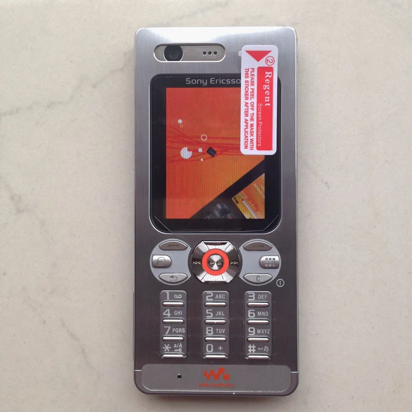 Оригинальные Сотовые телефоны Sony Ericsson w880 w880i, разблокированный мобильный телефон w880, 3G, Bluetooth, MP3-плеер и один год гарантии