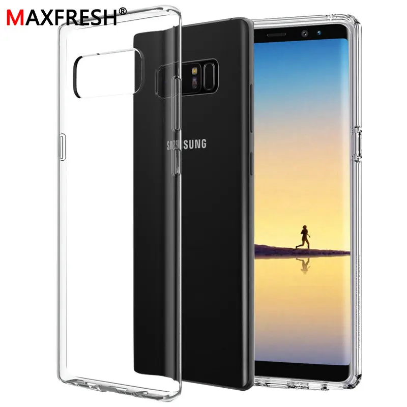 Чехол Maxfresh для Samsung Note 8 ультратонкий прозрачный силиконовый чехол из ТПУ 4/Note