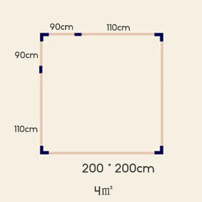 L200cm W200cm Jollybaby безопасный деревянный забор для детской игры ограждение для ползания барьеры детский бренд реальный игровой забор детский манеж игровой забор - Цвет: L200cm W200cm