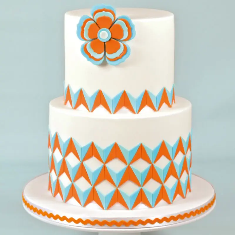 Sugarcraft Корона/автомобиль/цветок пластик помадка резак торт плесень 2 шт./компл.