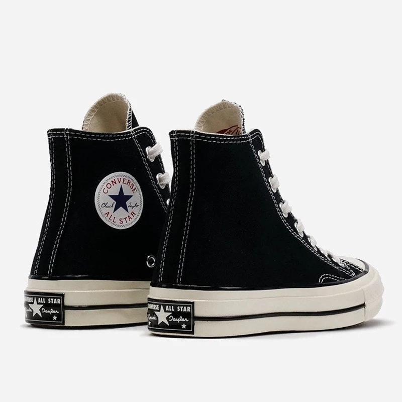 1970s оригинальные Converse all стильная обувь для мужчин и женщин; парусиновые Кроссовки Обувь Высокий Классический Скейтбординг обувь