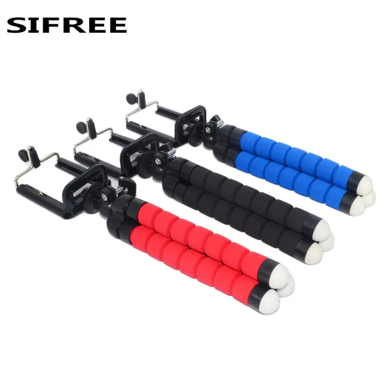 SIFREE Octopus-styling мини телефон штатив кронштейн стойка для селфи держатель монопод-держатель для телефона для планшета цифровая камера телефон