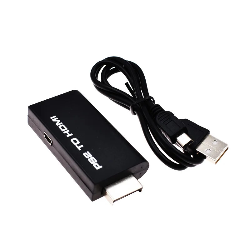 HDV-G300 PS2 к HDMI 480i/480 p/576i Audio Video Converter адаптер с 3 5 мм аудио Выход поддерживает все