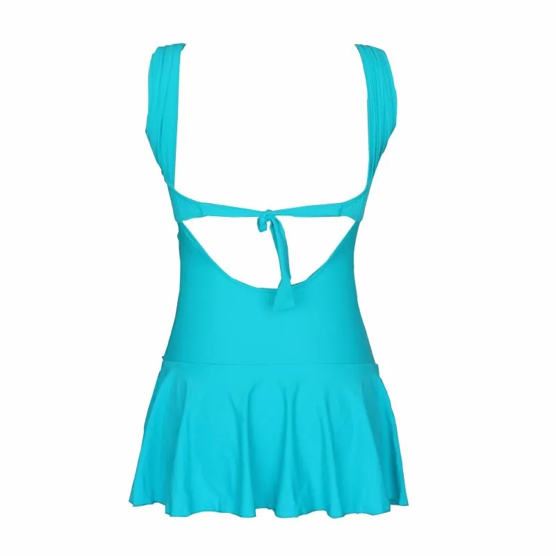 Лирический слитный купальник новинка 2018 Ретро винтажный женская летняя пляжная