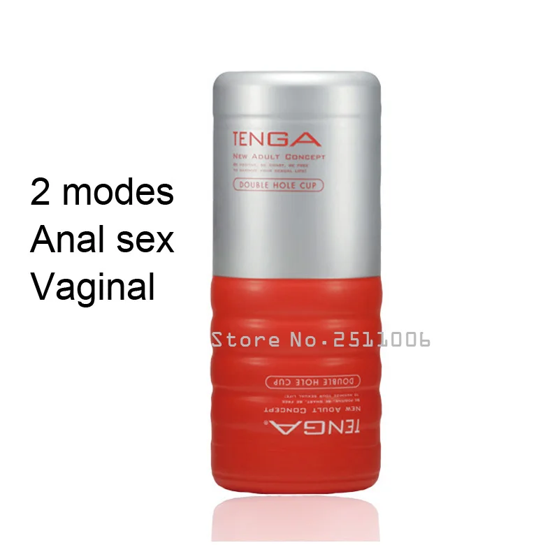 TENGA TOC-104 двойные отверстия Стиль Мужской мастурбатор по ощущениям похож на
