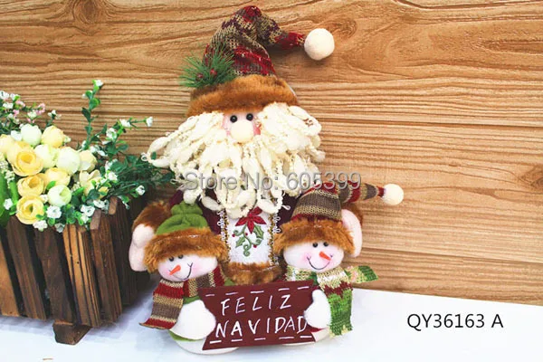 10 ''прекрасный идол Рождество Санта Клаус семейный портрет Тряпичные куклы