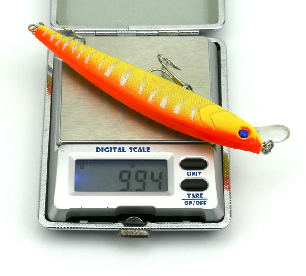 1 шт. рыболовная приманка на высоком каблуке 11 см 10 г Minnow пластиковые жесткие