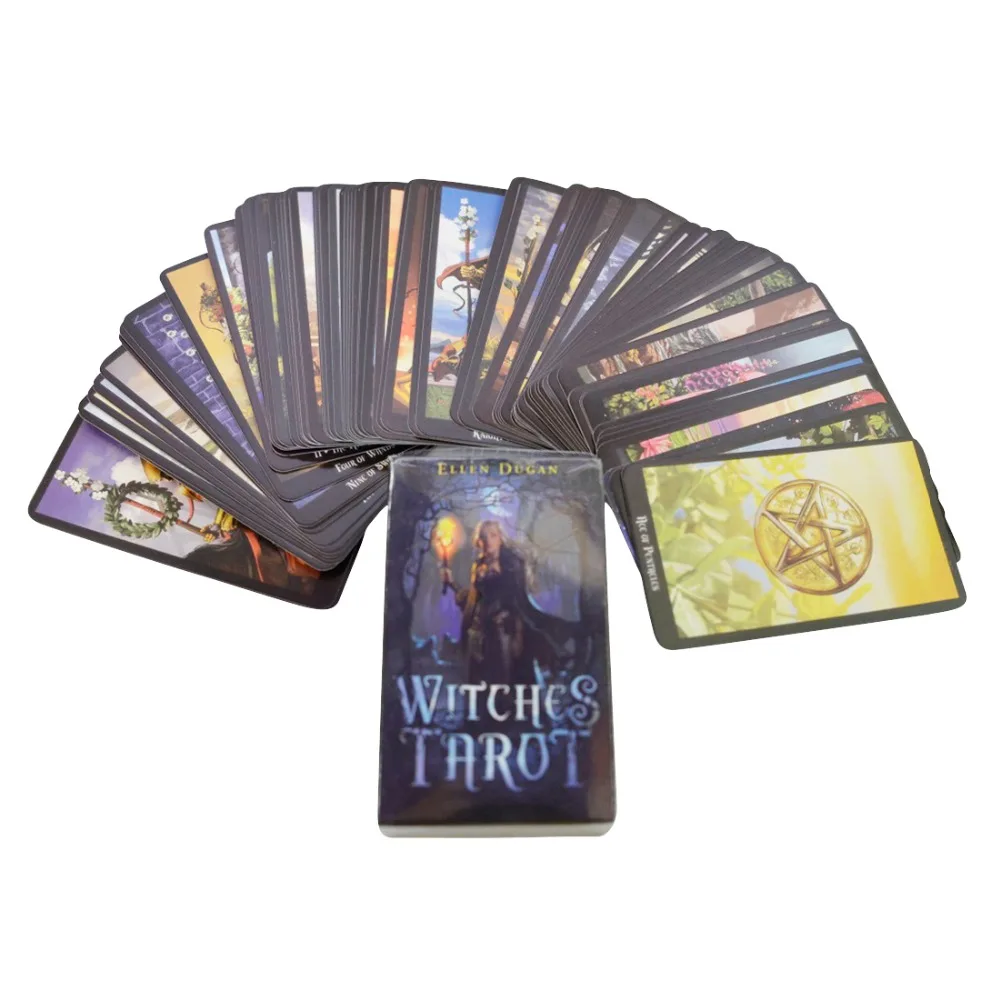 Карты Таро Новинка Мистик Tarot палубная карта s английская версия волшебник