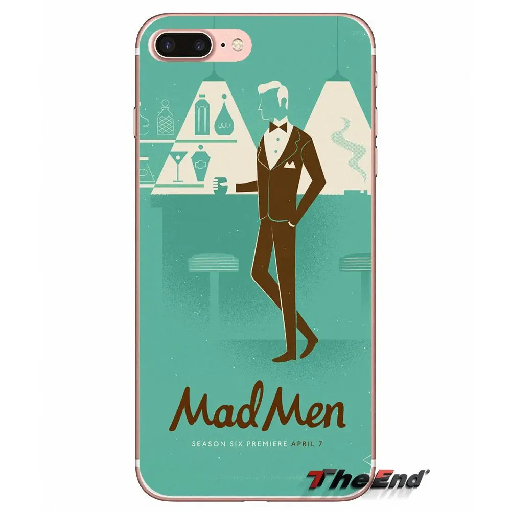 Мягкий чехол из ТПУ Mad Men TV Show Art Poster для Xiaomi Redmi 4 3 3S Pro Mi3 Mi4 Mi4i Mi4C Mi5 Mi5S Mi Max Note 2 |