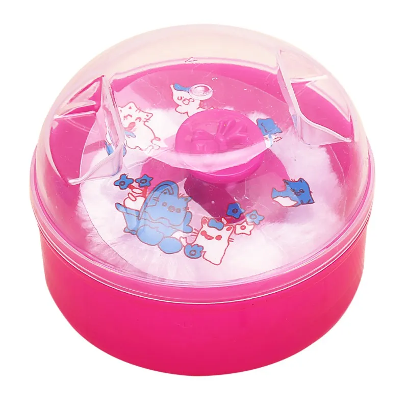 Удобная губка для лица ребенка пуховая пуховка с пуховой коробкой коробка