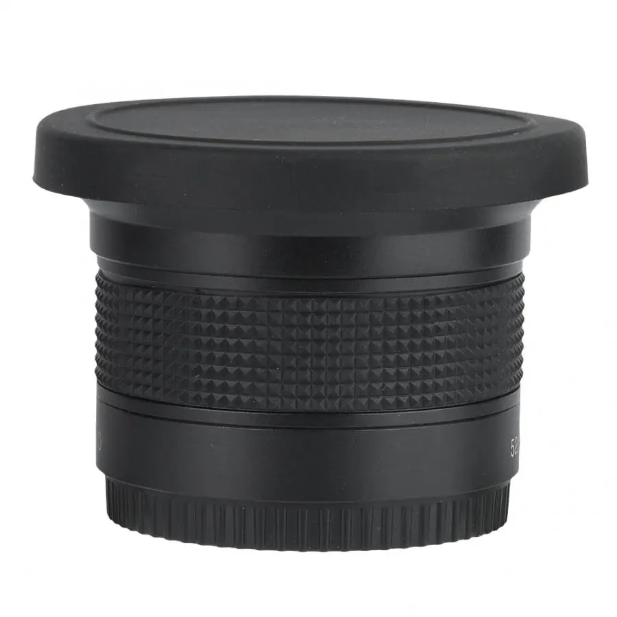 52 мм 0.35X универсальный широкоугольный объектив рыбий глаз с крышки объектива