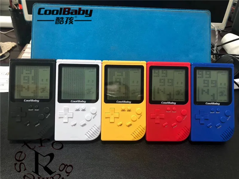 Coolbaby тетрис машина классические ретро игрушки детство головоломка Досуг игровая