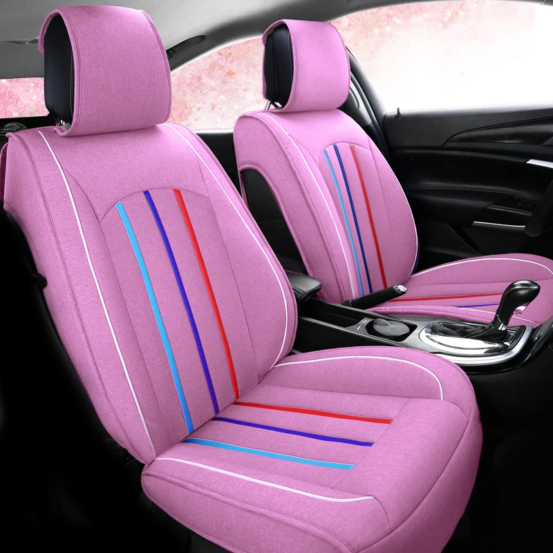 Элитный автомобиль сиденья льняное волокно авто чехлы сидений для Volvo c30 40 серии 60