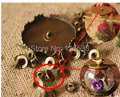 Бесплатная доставка! Новинка Лидер продаж 100 шт./лот 4 мм Бронзовый