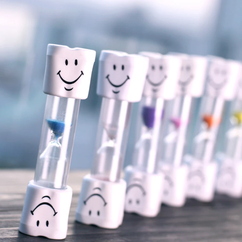 Счетчик зубной щетки песочные часы детские 3 минуты детская игрушка украшение