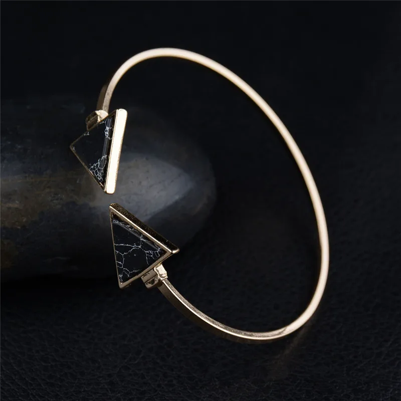 Браслет-манжета Регулируемый с геометрическим рисунком Женский Модный