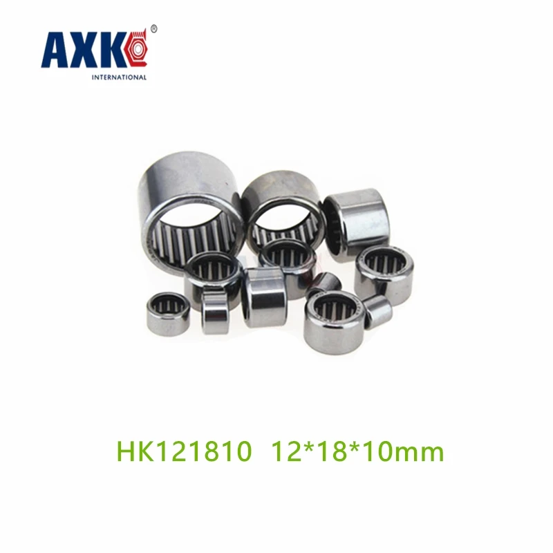 

2021 Limited Direct Selling Steel Axk Hk121810 Drawn Cup Needle Roller Bearings The Size Of 12*18*10mm