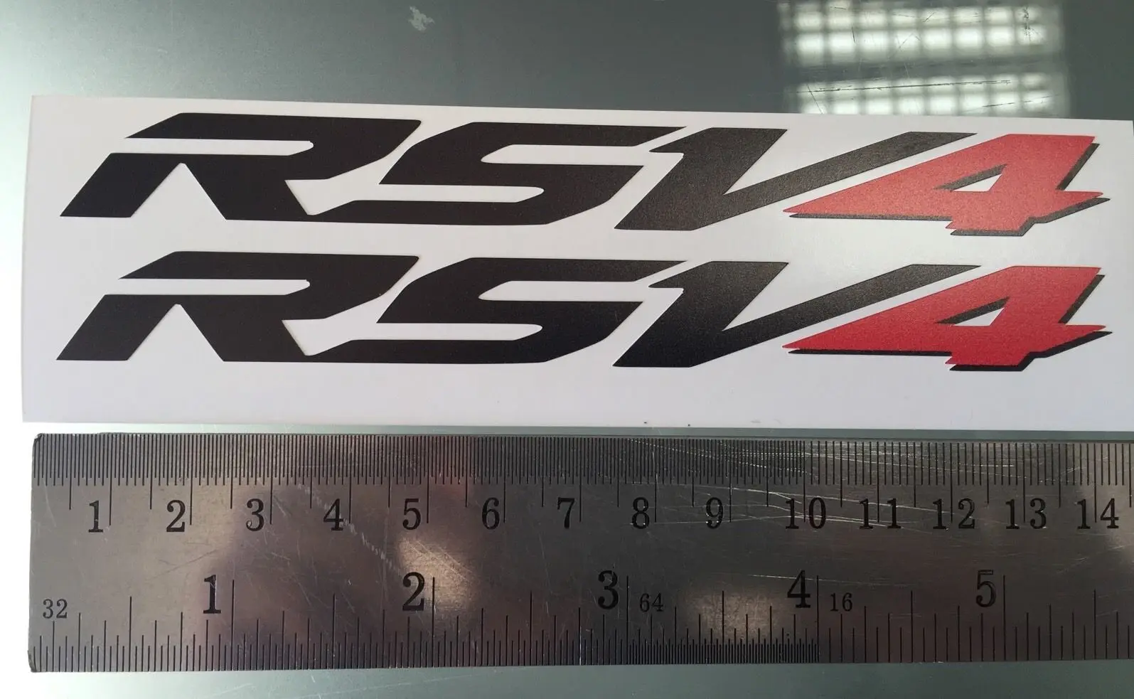 Стикер 3 м 1 пара стикеров RSV4 наклейки для Aprilia хвостового блока с новым логотипом
