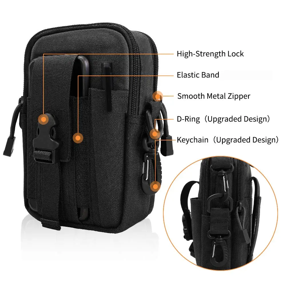 Тактический Молл Сумка EDC Мужская поясная сумка утилита гаджет инструмент