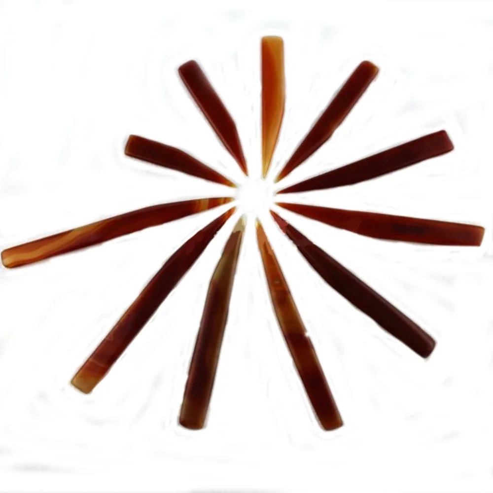 Разные цвета натуральный агат ювелирные изделия полировщик Ножи цвета: