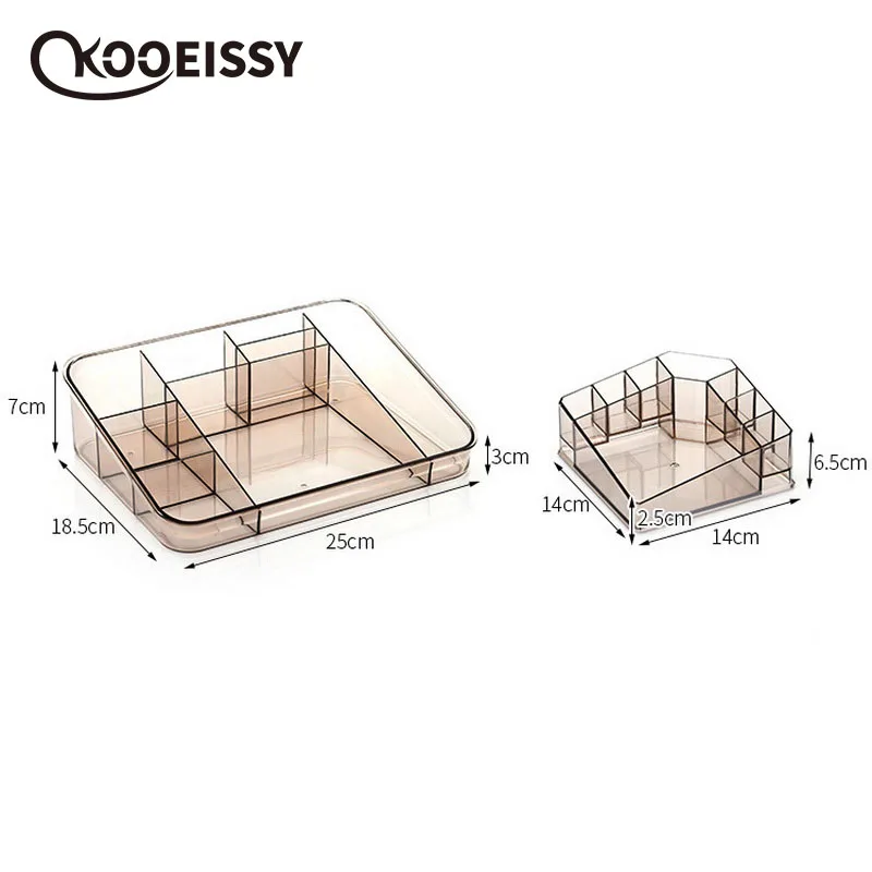 Акриловая комбинация косметическая коробка для хранения хлопковая накладка