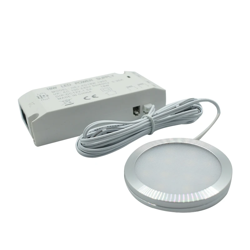 power driver-1 lamp 1/3/6 шт. светодиодный шкаф светильник 2 Вт, украшенное мозаикой из драгоценных камней, 12V адаптер питания крытый светильник ing для под кухонный шкаф домашняя костюмерная лампы для витрины Декор - Цвет: power driver-1 lamp