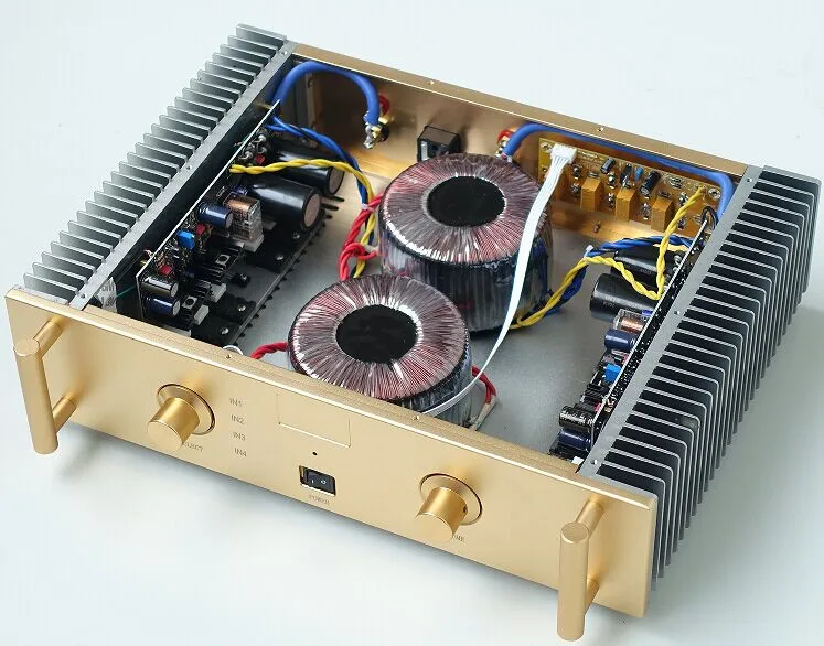 Усилитель A / B в британском стиле мощный 2-канальный усилитель 220 Вт + мощности