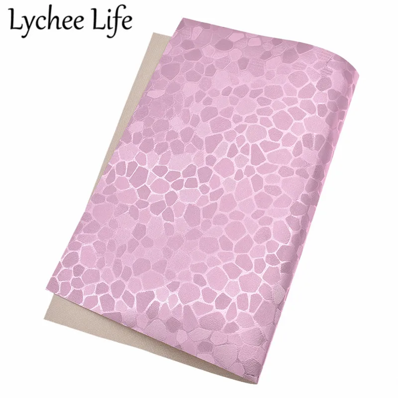 3 Lychee Life цветная Синтетическая кожаная ткань A4 мраморная набивная ПВХ ткань DIY для пошива домашней одежды аксессуары для одежды - Цвет: 3