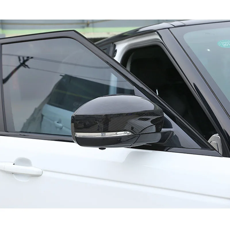 Крышки для зеркала заднего вида из АБС-пластика и углеволокна подходит Range Rover Evoque