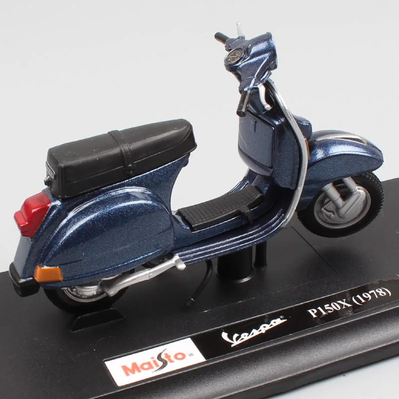 Детские 1 18 весы бренд Малый maisto piaggio Vespa PX P 150X1978 мотор скутер мотоцикл уличный велосипед литье под давлением игрушечные модели автомобиля