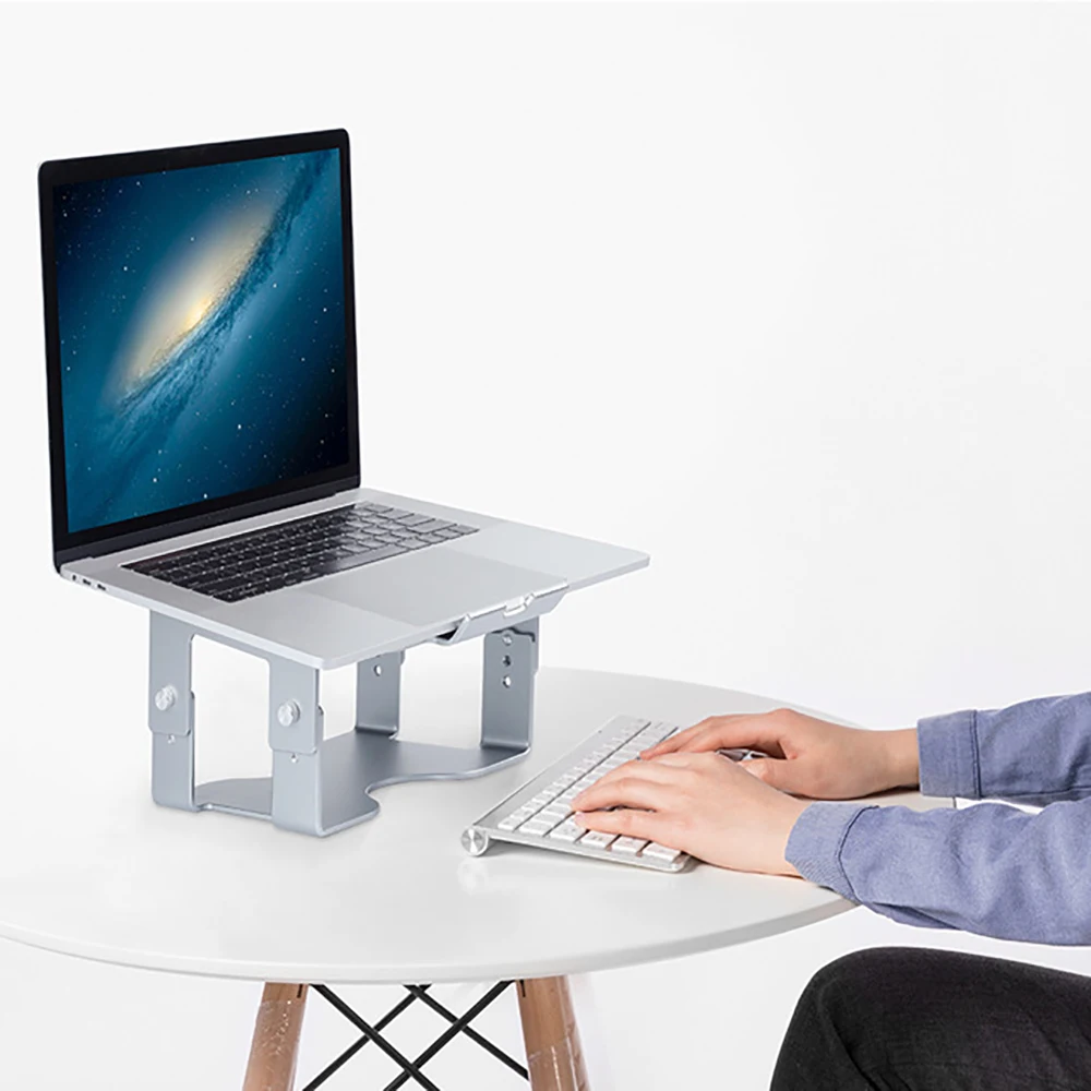Aluminum Adjustable DNZJ-03 Laptop Stand Holder Desktop Notebook PC Computer for MacBook Pro/Air/PC/Tablet/Notebook | Автомобили и