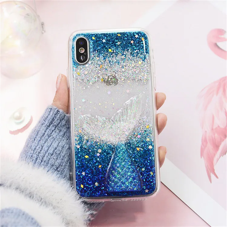 Чехол для Huawei P8 P9 P10 Plus P20 Lite P30 pro selfie P Smart милый летний женский Блестящий Мягкий
