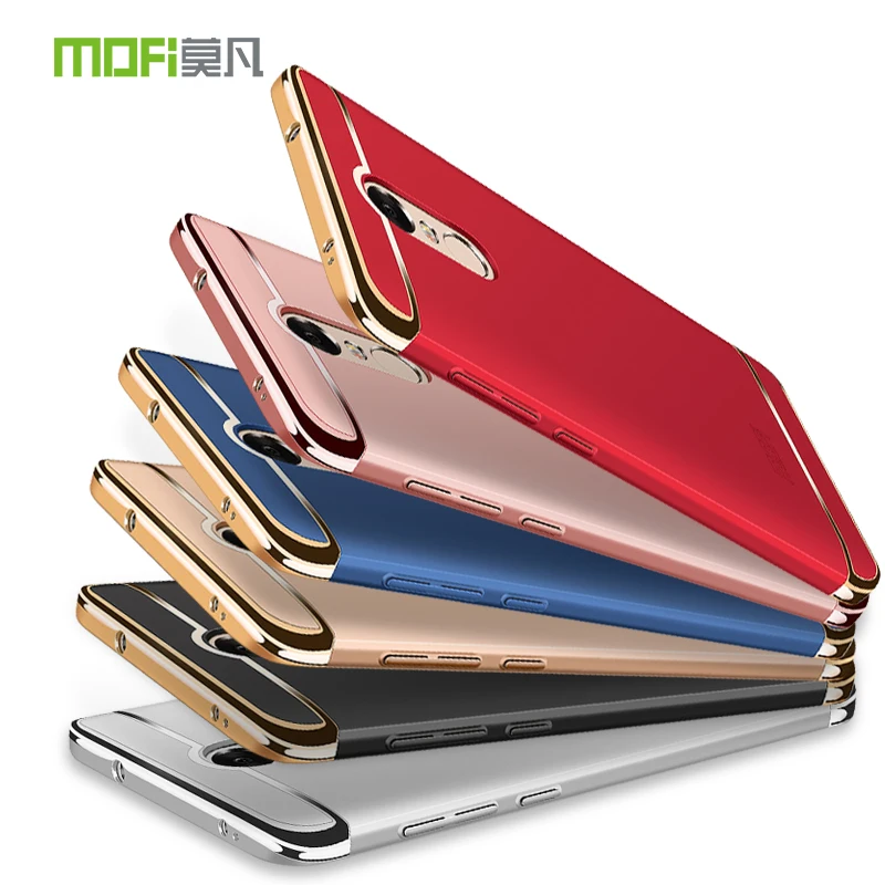 Для Xiaomi Redmi note 4x чехол бампер для 4 pro задняя крышка роскошный mofi тонкий жесткий 3 в 1