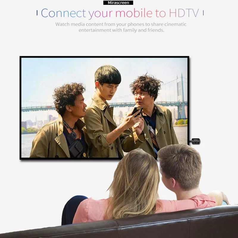 DOITOP MiraScreen G4 ТВ палкого ключа Chrome Литой HDMI WiFi Дисплей приемник Miracast Google Chromecast Мини ПК с системой андроида и ТВ