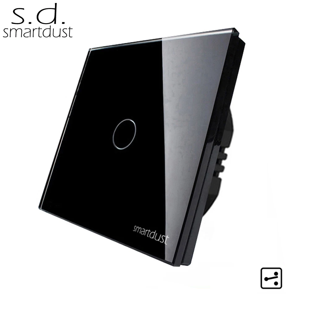 Smartdust 1 банда 2 способа ЕС версия емкостный сенсорный Кристалл Стекло дома