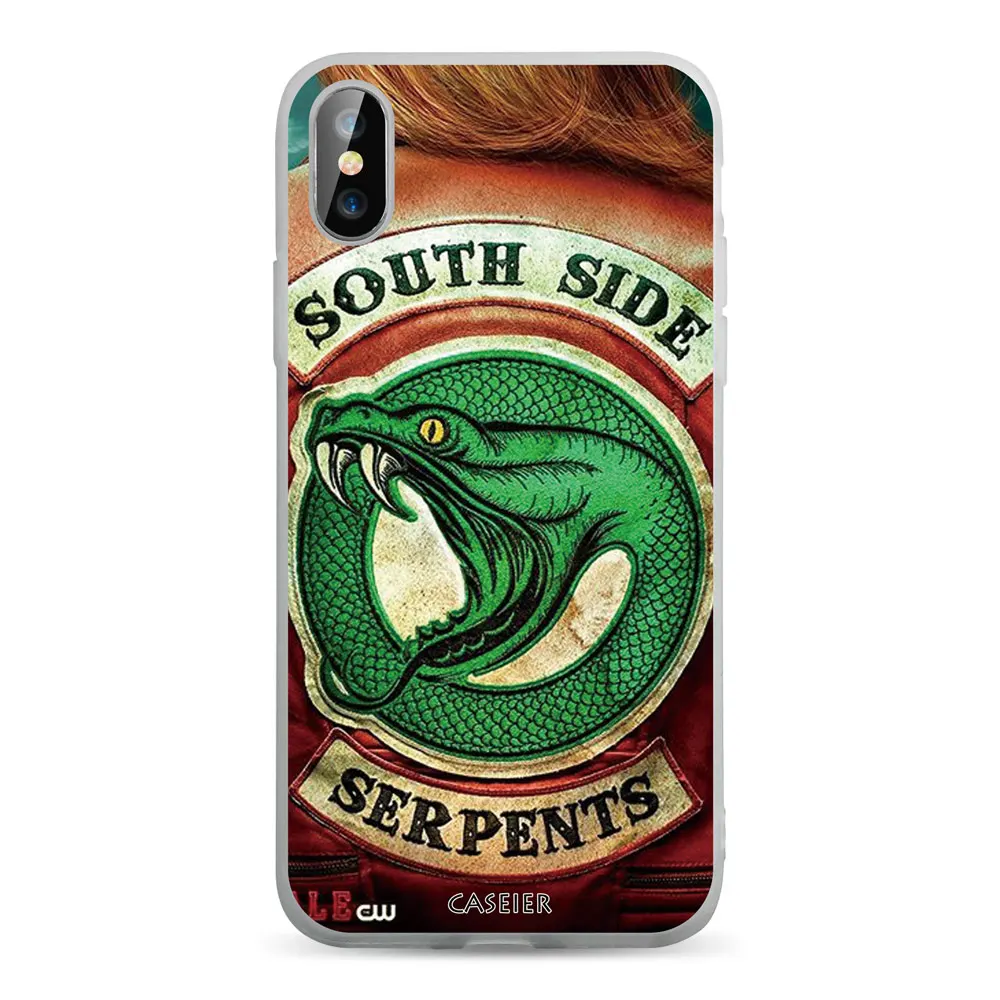 01 Caseier ривердейл чехол для телефона для iphone 6 6 S 7 8 Plus X XS MAX XR сумки для iphone 10 XR 5 5S SE 6 S 7 8 плюс крышка принципиально Капа чехол - Цвет: 01
