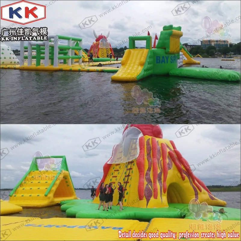 Морская доставка аквапарк надувная плавающая игровая площадка для