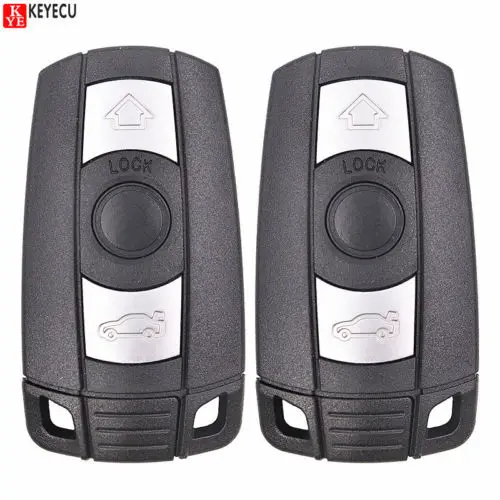 Пульт дистанционного управления Keyecu с 3 кнопками автомобильный смарт ключ-брелок