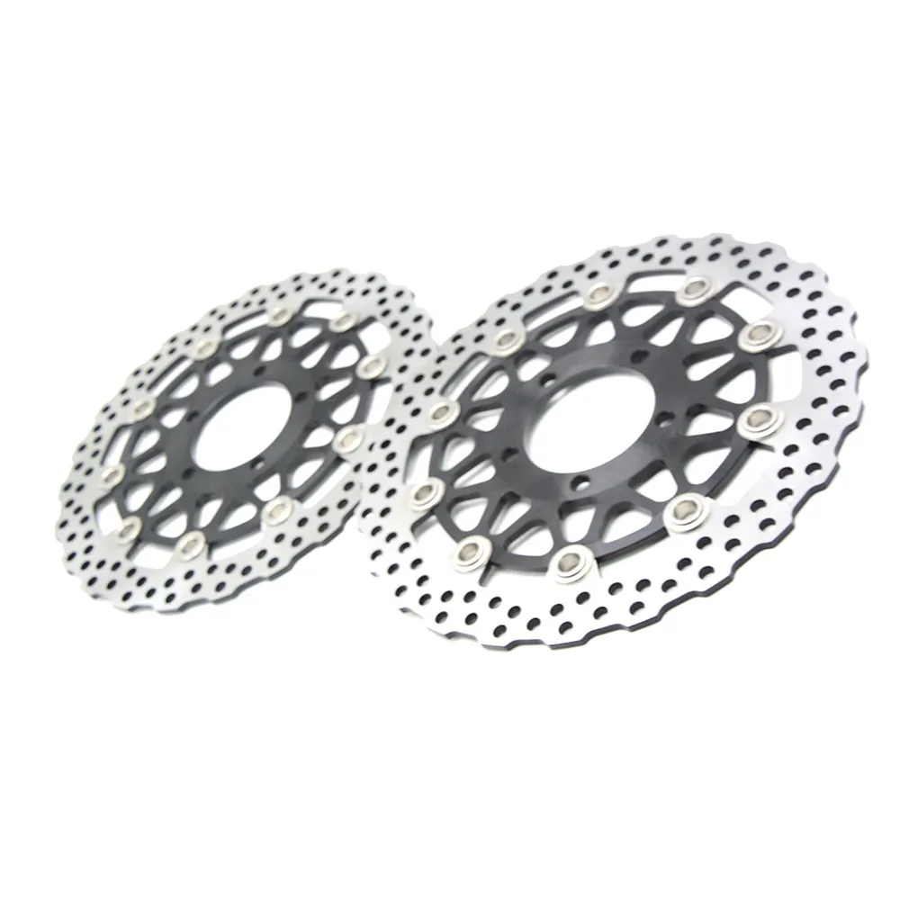2 шт. мотоциклетные передние плавающие дисковые роторы для Kawasaki NINJA ZX6R 636 2013 2014 Z800