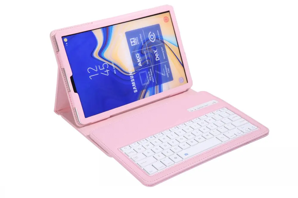 Кожаный чехол Премиум для Samsung Galaxy Tab S4 10,5 T830 T835 SM-T830 SM-T835 покрытия принципиально Капа с Съемная клавиатура Bluetooth