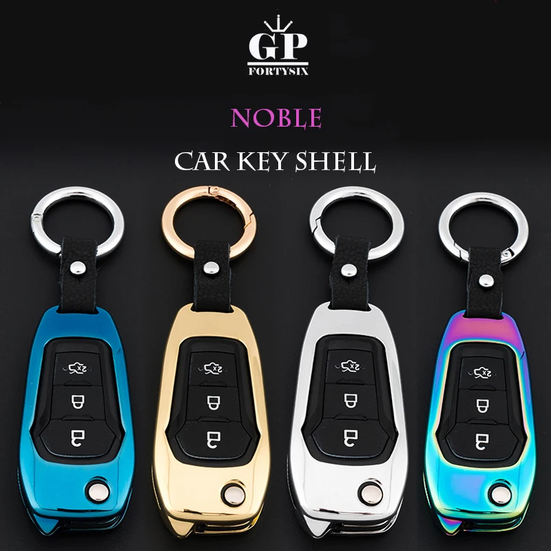 Чехол для автомобильного ключа Ford Fiesta Focus 3 4 MK3 MK4 Mondeo Ecosport Kuga|car key case cover|smart casekey for car