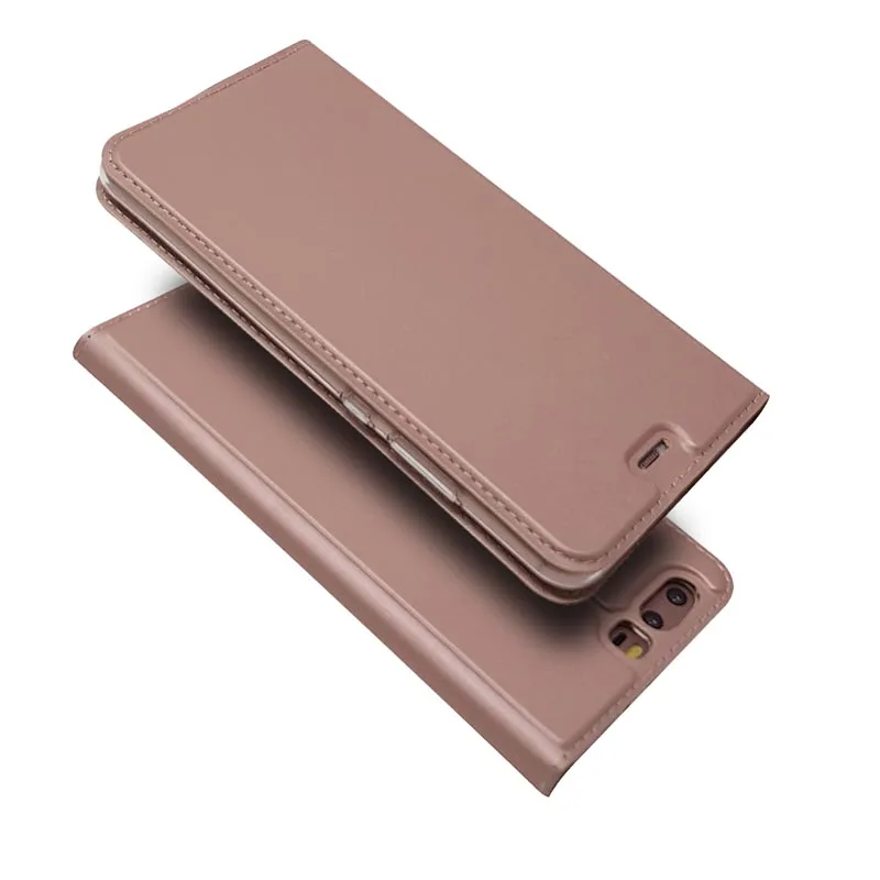 Ультратонкий магнитный чехол для Huawei P10 Plus 5 дюйма футляр карт телефона откидной с