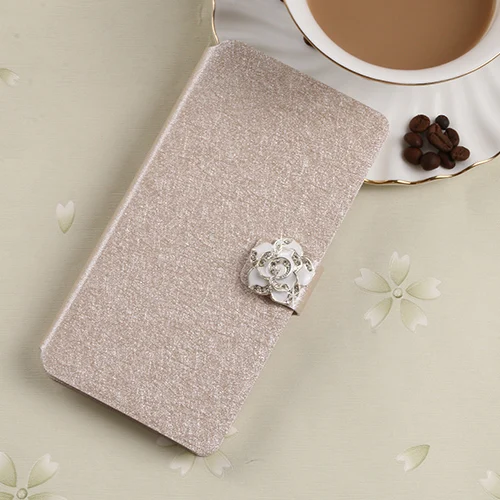 Gold Camellia Чехол-книжка для BQ BQS 4072 Strike Mini 5020 Strike 5022 Bond 5035 Velvet 5037 Strike power 4G fundas с отделениями для карт и подставкой - Цвет: Gold Camellia