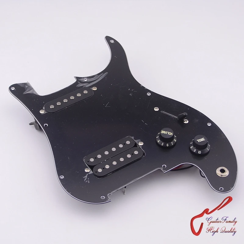 Распродажа 1 компл. GuitarFamily жгут проводов SH электрогитары пикап черный(#1273