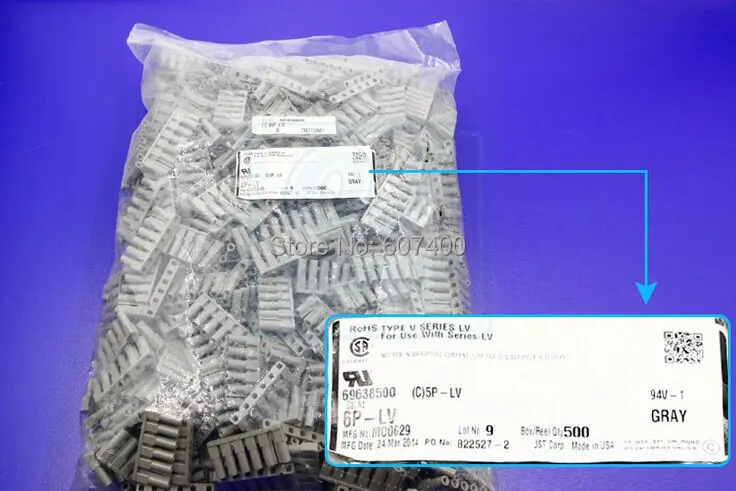 

6P-LV Connectors terminals housings 100% new and original parts
