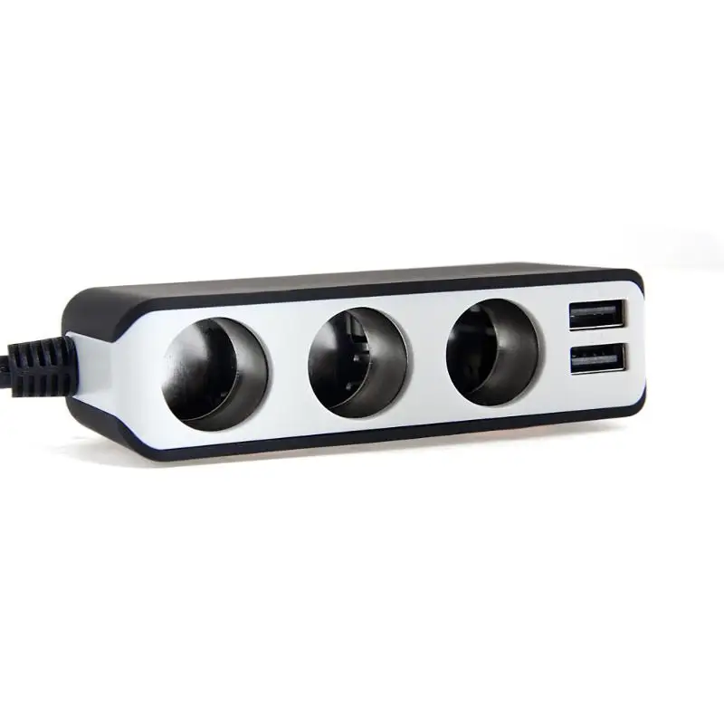 EUGIZMO 4 USB порта 3 Way автомобильный прикуриватель гнездо разветвитель зарядное